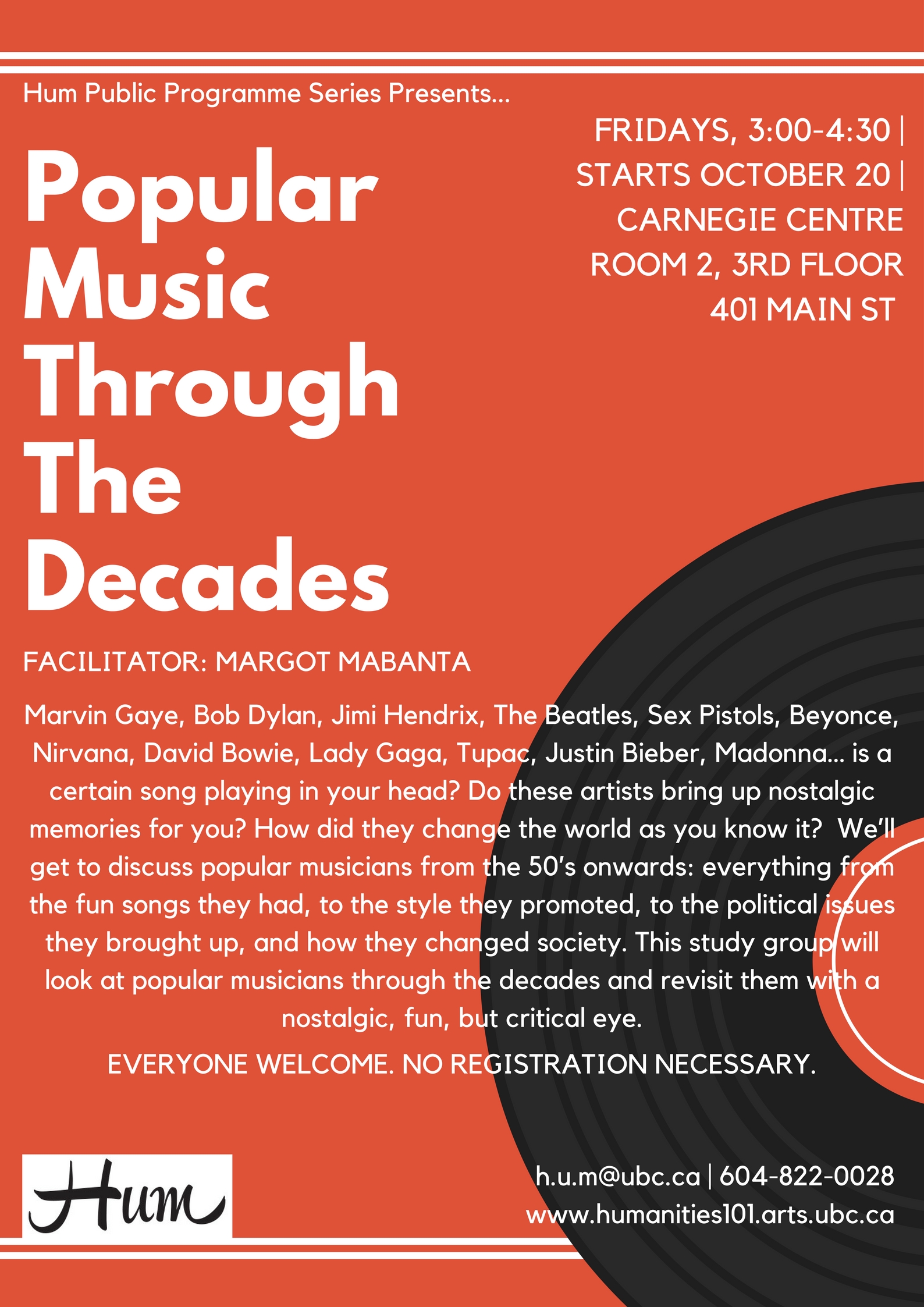 Popular Music through the Decades | Humanities 101